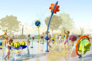 : la magia del agua en los parques infantiles