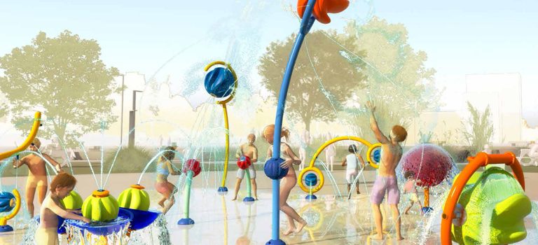 : la magia del agua en los parques infantiles