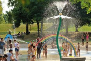 Cómo diseñar un parque de agua sin profundidad Splashpad