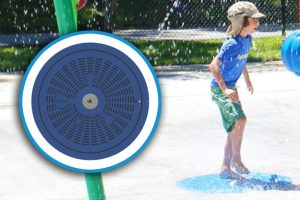 El sumidero Playsafe que protege los pies diseñado con mucha cabeza
