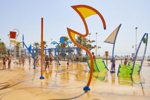 parque de agua sin profundidad vortex en málaga