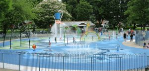 Transformación de una piscina en un parque de agua VORTEX en Cardiff