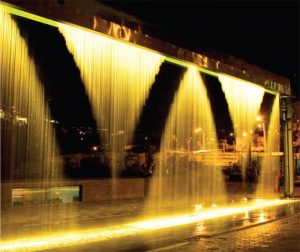 Fuente de agua Watermark de VORTEX