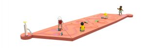 Juego acuático Race de la colección Water Journey de VORTEX