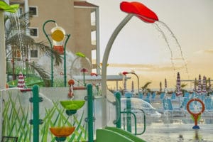 Splashpad de VORTEX en el nuevo hotel Bahía Príncipe