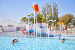 Rehabilitación de piscinas municipales incluyendo parque de agua sin profundidad