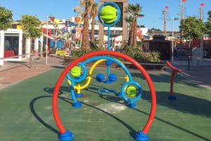 Soluciones para parques de agua sin profundidad en el Ikea Luz Shopping Resort