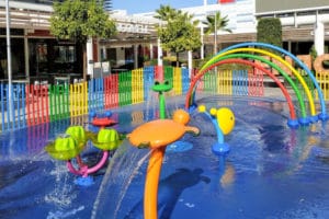 Parque de agua en el centro-comercial Ikea Luz Shopping Resort