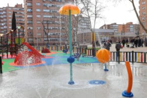 Nuevo Splashpad urbano de VORTEX