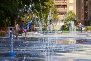 Parque de agua urbano de VORTEX en Oñati