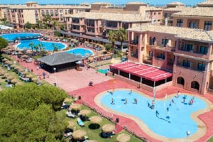 Splashpad de VORTEX para familias en Punta Umbría