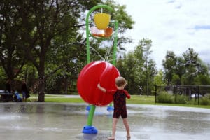 Parque de agua urbano como espacio de refresco en las ciudades