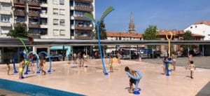 Parque acuático urbano en Torrelavega