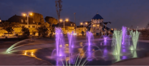 Nuevo Splashpad en el Parque de los Héroes en Colmenar Viejo