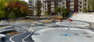 Parque de agua de VORTEX integrado en el espacio