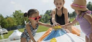 solución acuática Alto. Conoce los parques infantiles de agua de VORTEX