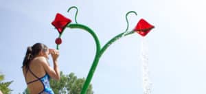 Un parque acuático inclusivo. Flower