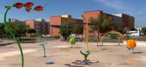 Alcorcón y sus tres nuevos parques de agua. Darwin
