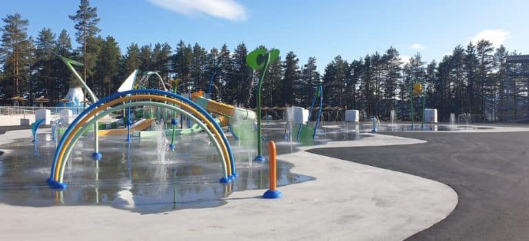 El parque acuático BO SOMMARLAND incorpora un Splashpad de VORTEX