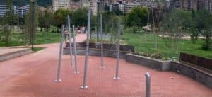 El Parque Etxebarria instala un Splashpad y un espacio con Glomist de la mano de VORTEX 2