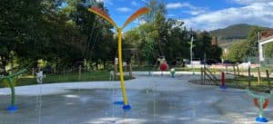 Bergara instala un Splashpad en Labegaraieta 1