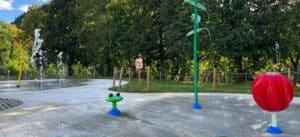 Bergara instala un Splashpad en Labegaraieta 3