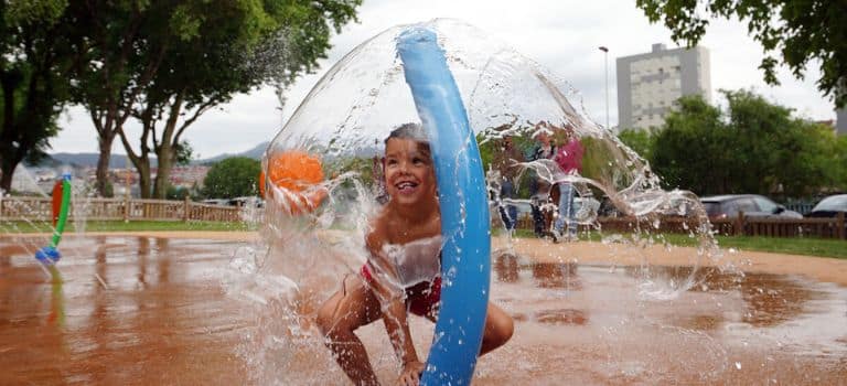 El municipio de Pontevedra disfruta de un nuevo Splashpad de VORTEX 2