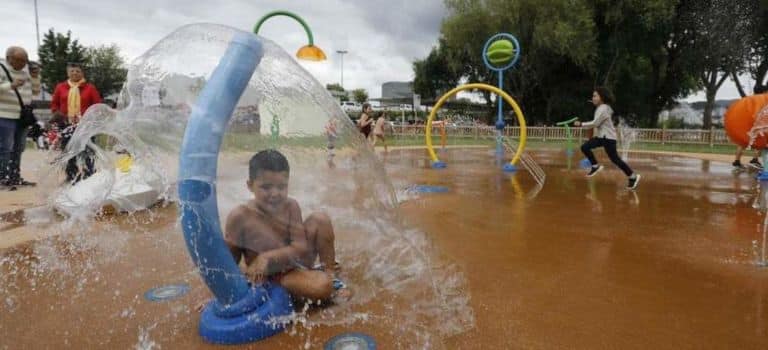 El municipio de Pontevedra disfruta de un nuevo Splashpad de VORTEX