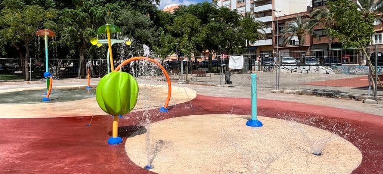 La Vall d’Uixó instala su primer Splashpad de VORTEX y le da a la ciudadanía un refugio climático 1