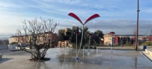 Sabadell estrena una nueva zona de juegos acuáticos en el Parc de les Aigües 1