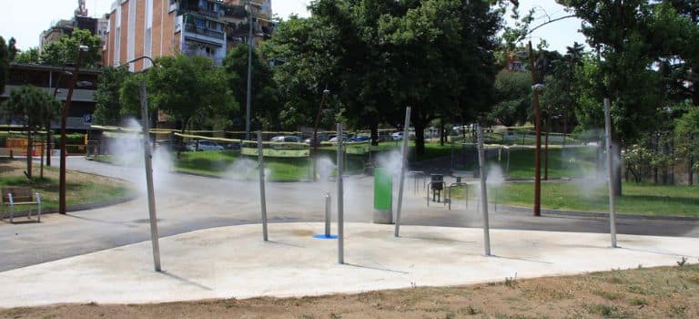 Barcelona instala un nuevo refugio climático de la mano de VORTEX 2
