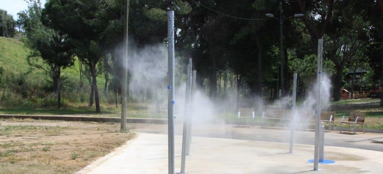 Barcelona instala un nuevo refugio climático de la mano de VORTEX 4