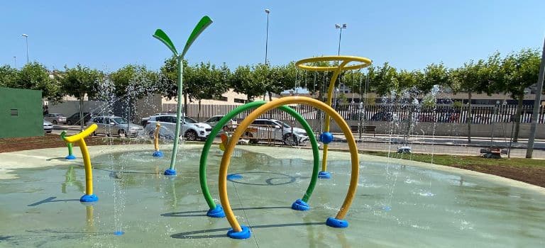 El municipio de Onda instala dos nuevos Splashpad